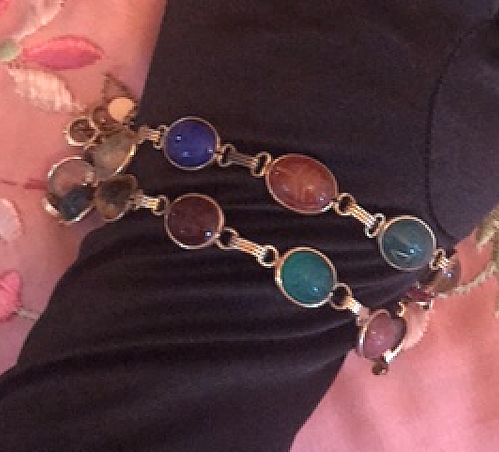 Mutli Gemstone Scarab Bracelet | 02023503 | Heming, London Jewellers